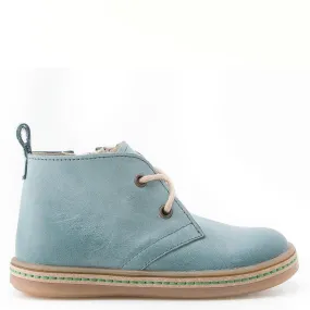 (2621A-6) Emel mint lace-up shoes
