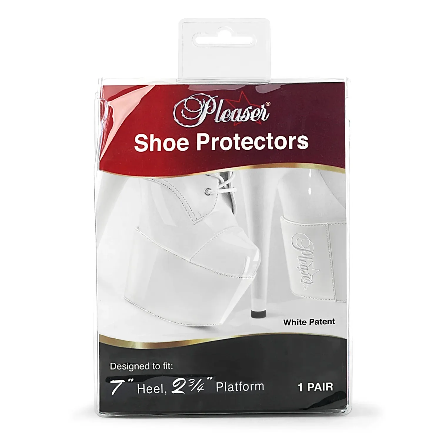 7" | Pleaser Shoe Protectors Wit