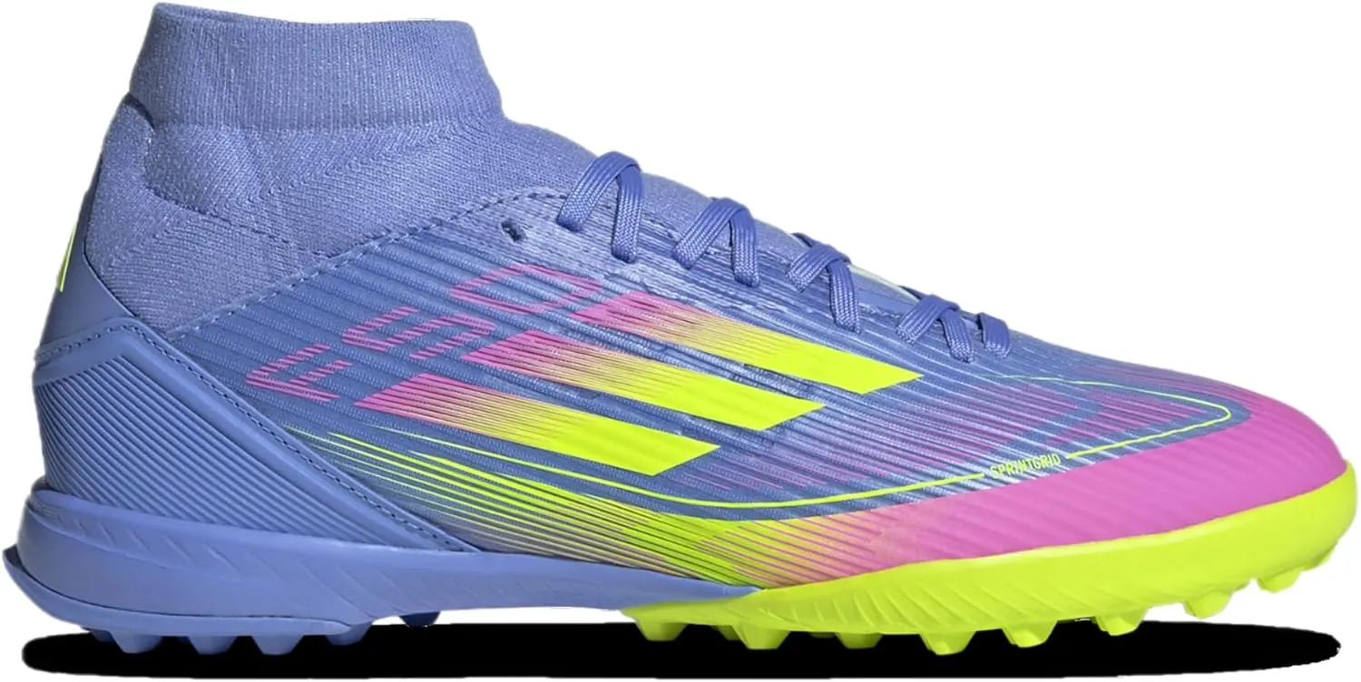 adidas Women's F50 League Mid Top Turf Soccer Cleats Sneaker