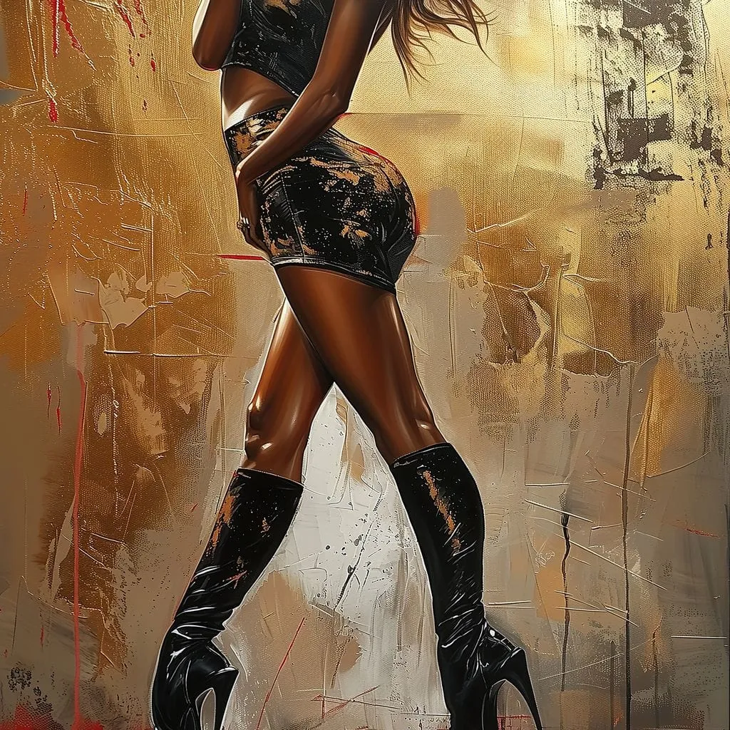 Alluring Legs In Motion