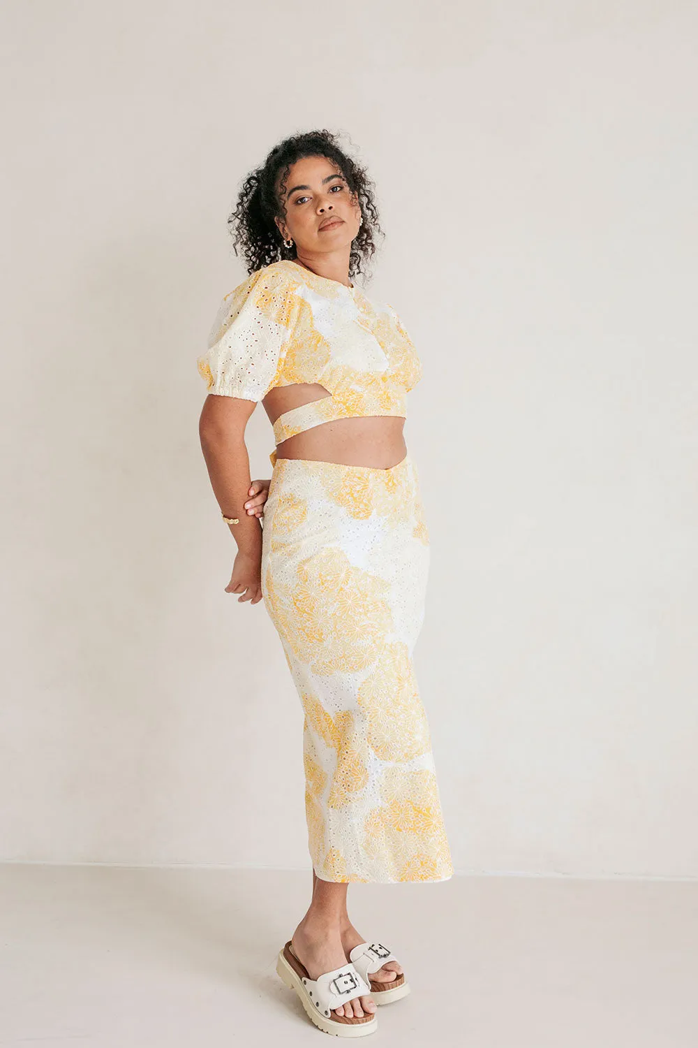 Avani Midi Skirt - Solstice