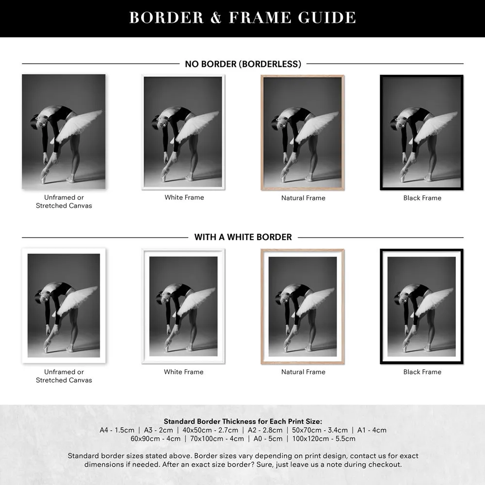 Ballerina Pose I - Art Print