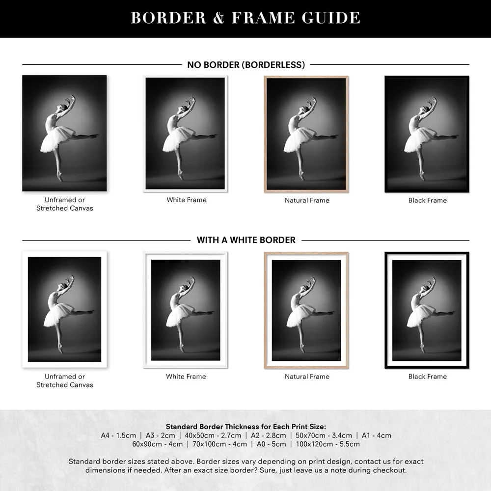 Ballerina Pose IV - Art Print