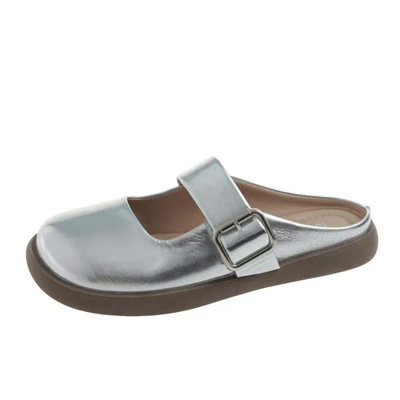 binfenxie  -  Flats Women Slippers Casual Soft Walking Mules Shoes New Summer Brand 2024 Dress Cozy Sandals Slingback Flip Flops Female Slides