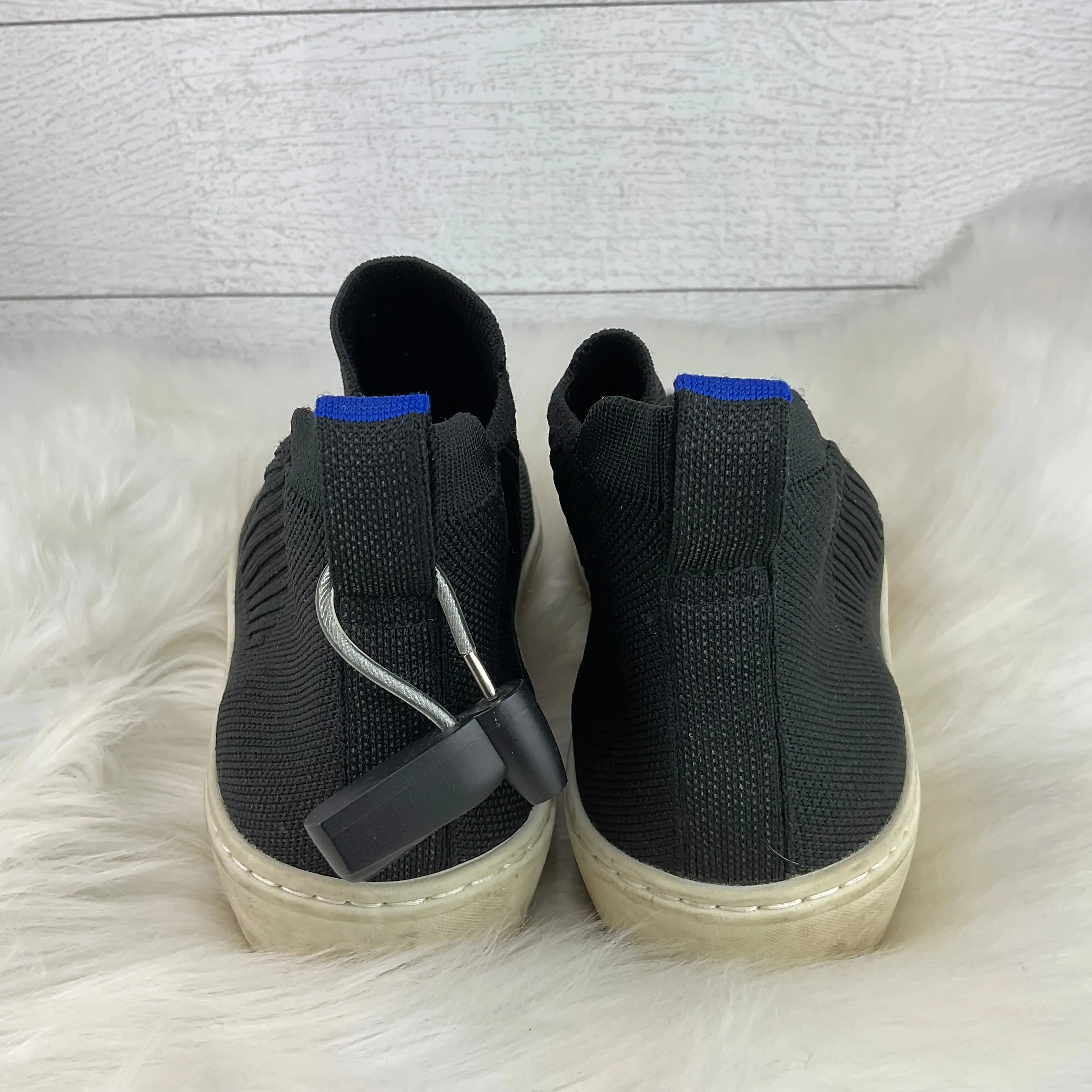 Black Shoes Sneakers Rothys, Size 8
