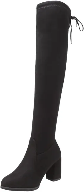 Boots for Women Fashion Over The Knee Thigh High Chunky Heel Boots Long Stretch Sexy Fall Boots 2024