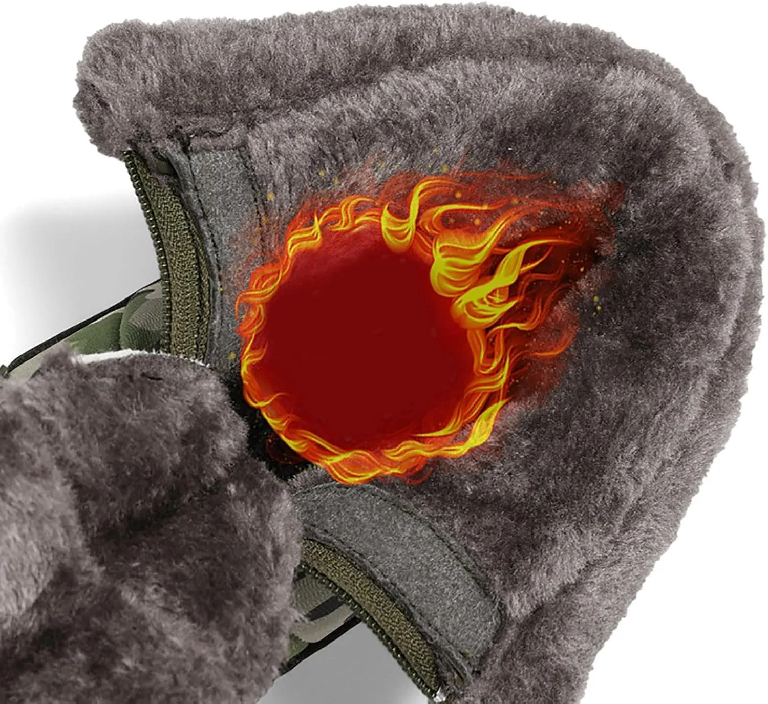 Boys Girls Snow Boots Big Kids Snow Boots Waterproof Resistant Outdoor Warm Faux Fur Lined Shoes Snow Boots