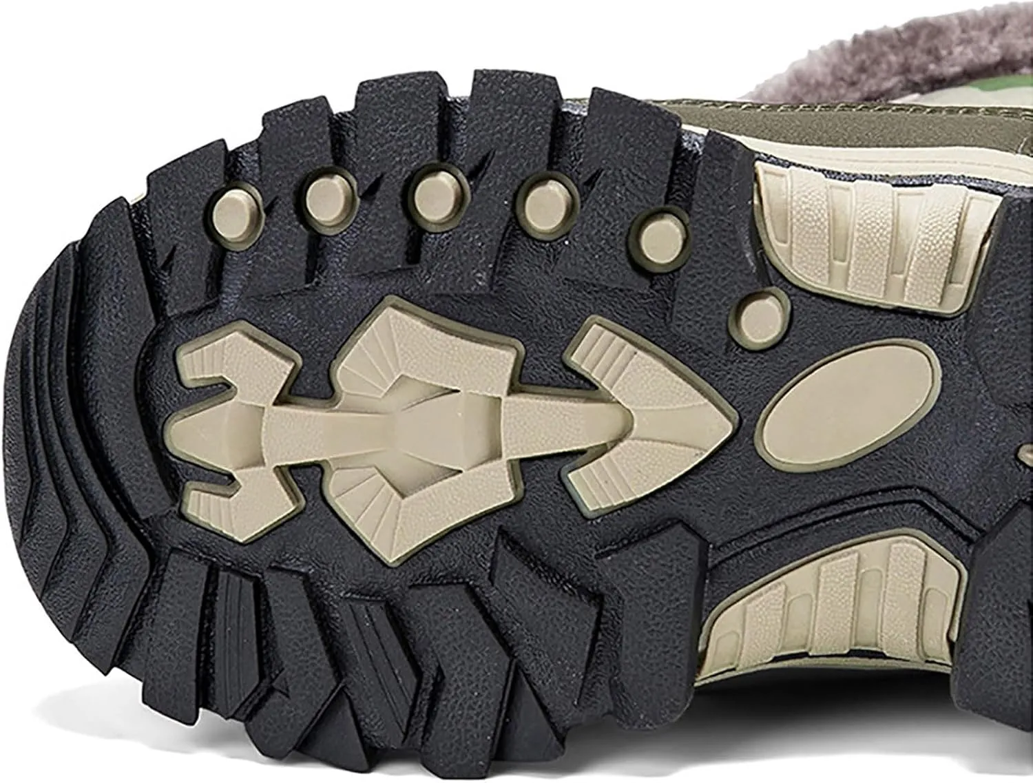 Boys Girls Snow Boots Big Kids Snow Boots Waterproof Resistant Outdoor Warm Faux Fur Lined Shoes Snow Boots