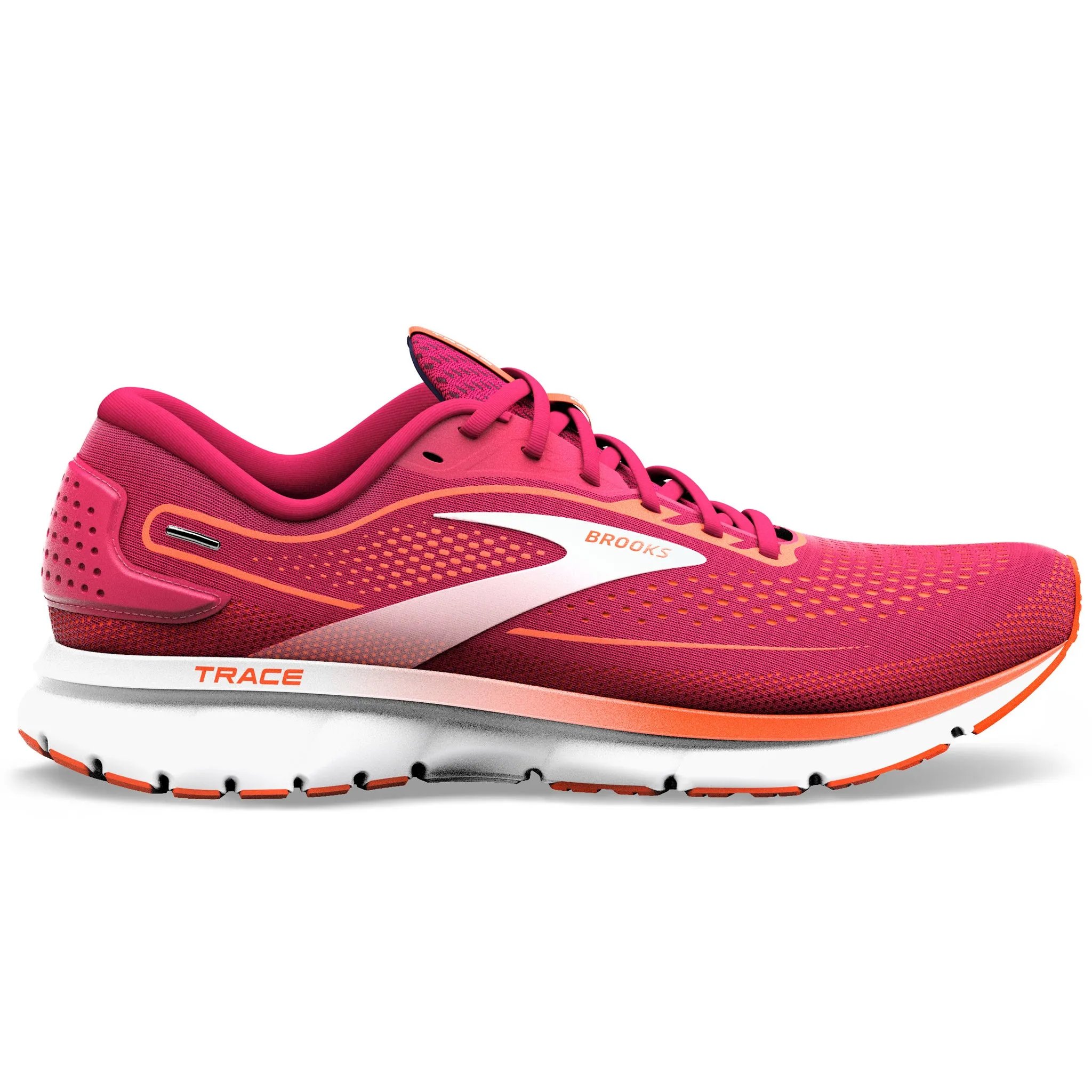 Brooks Trace 2 Women's Sangria Pink Red