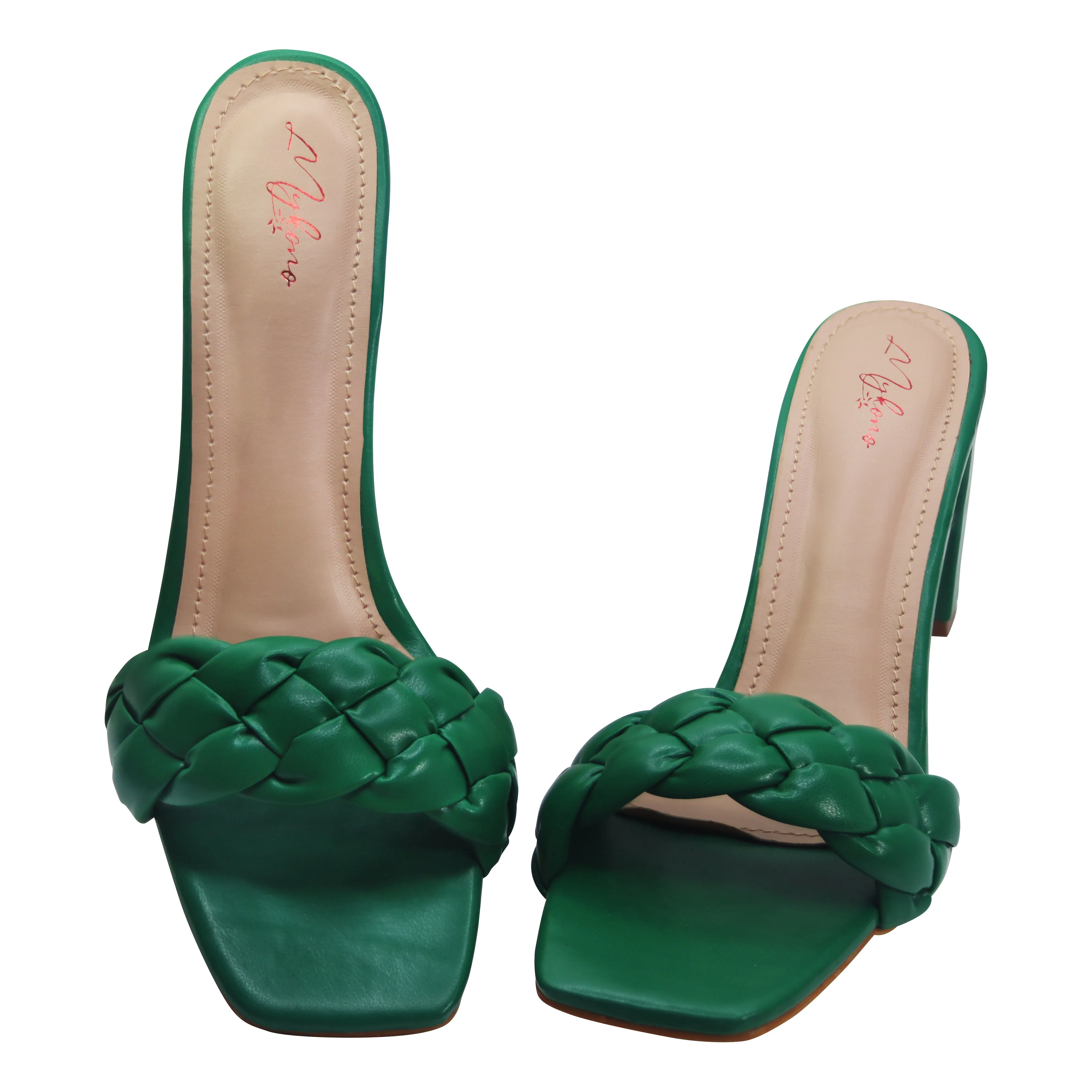 Clara Green Heels