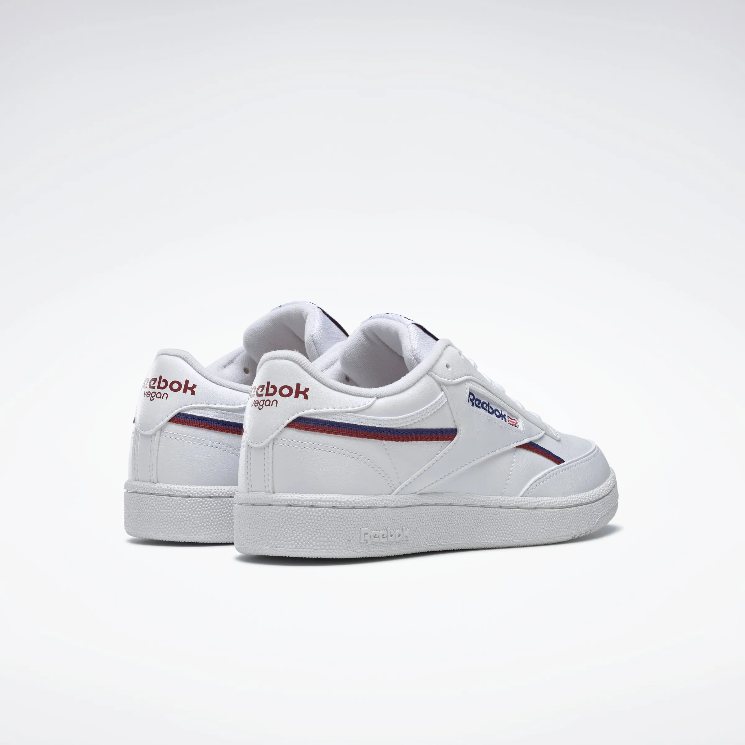Club C 85 Vegan Shoes White/Cobalt/Burgundy
