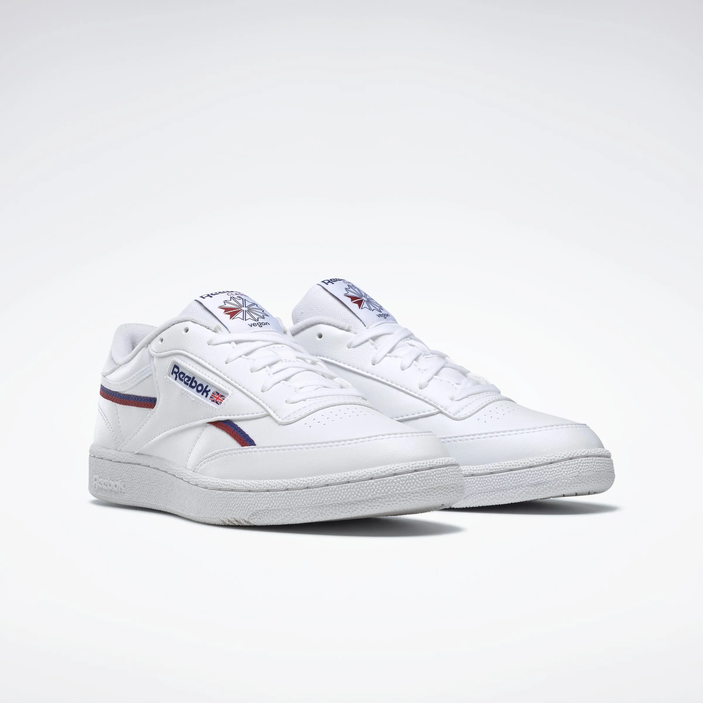 Club C 85 Vegan Shoes White/Cobalt/Burgundy