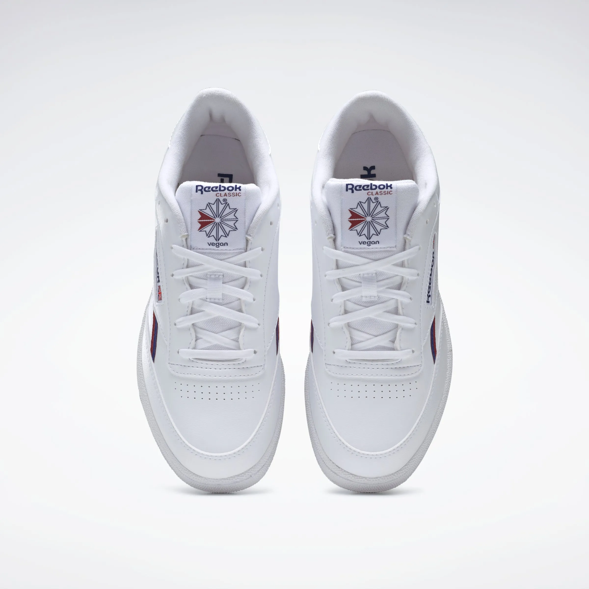 Club C 85 Vegan Shoes White/Cobalt/Burgundy
