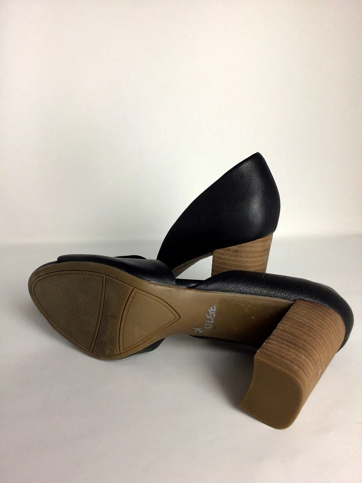 Franco Sarto Size 12 Black Heels