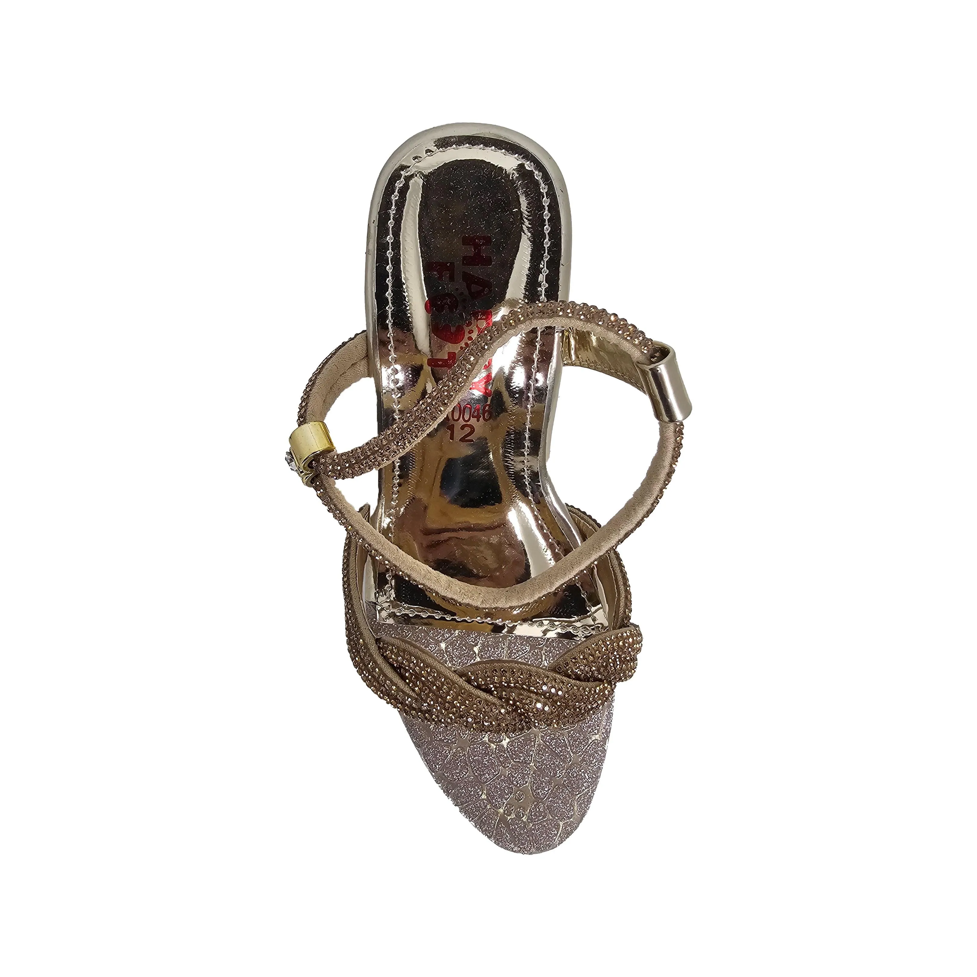 Golden Casual Sandal