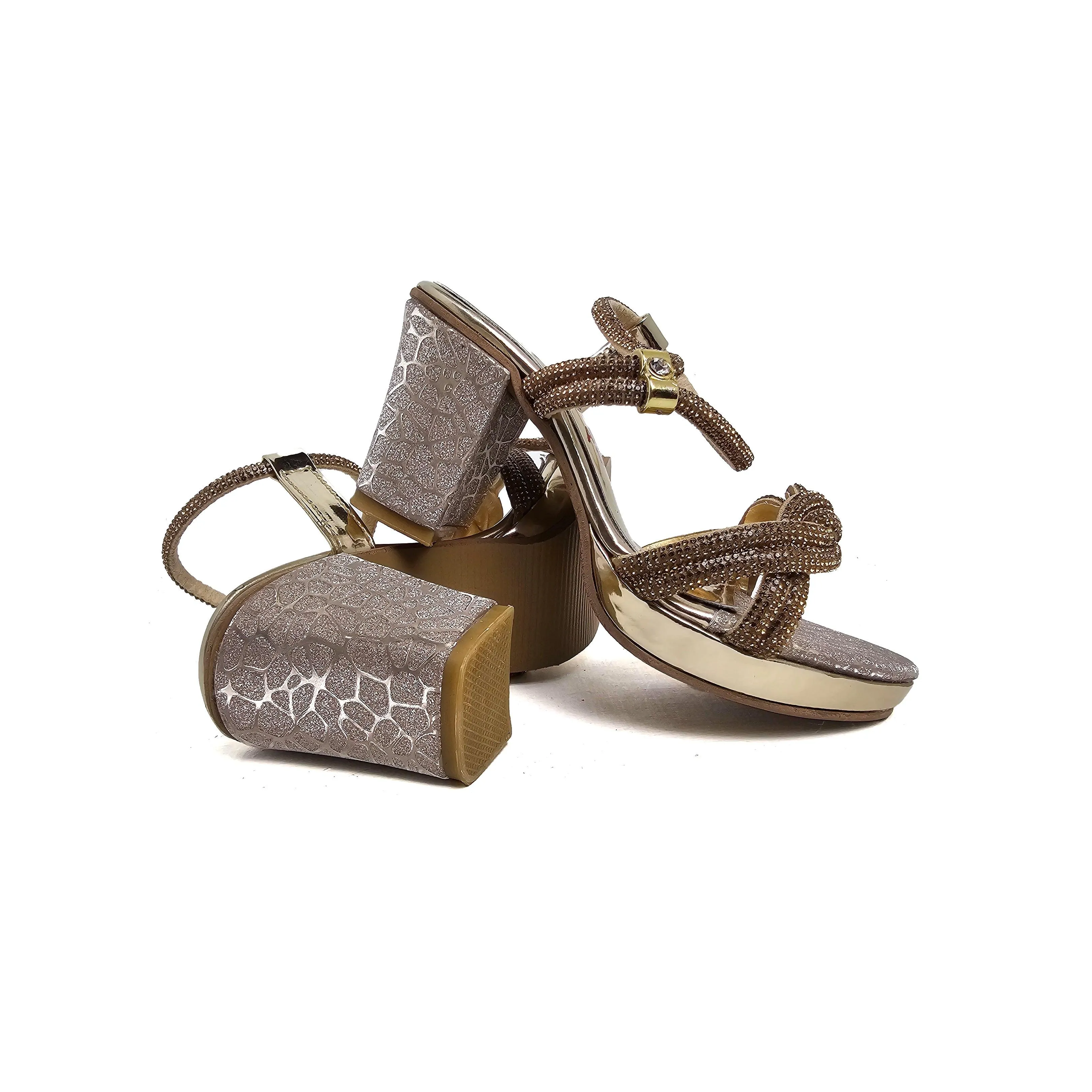 Golden Casual Sandal