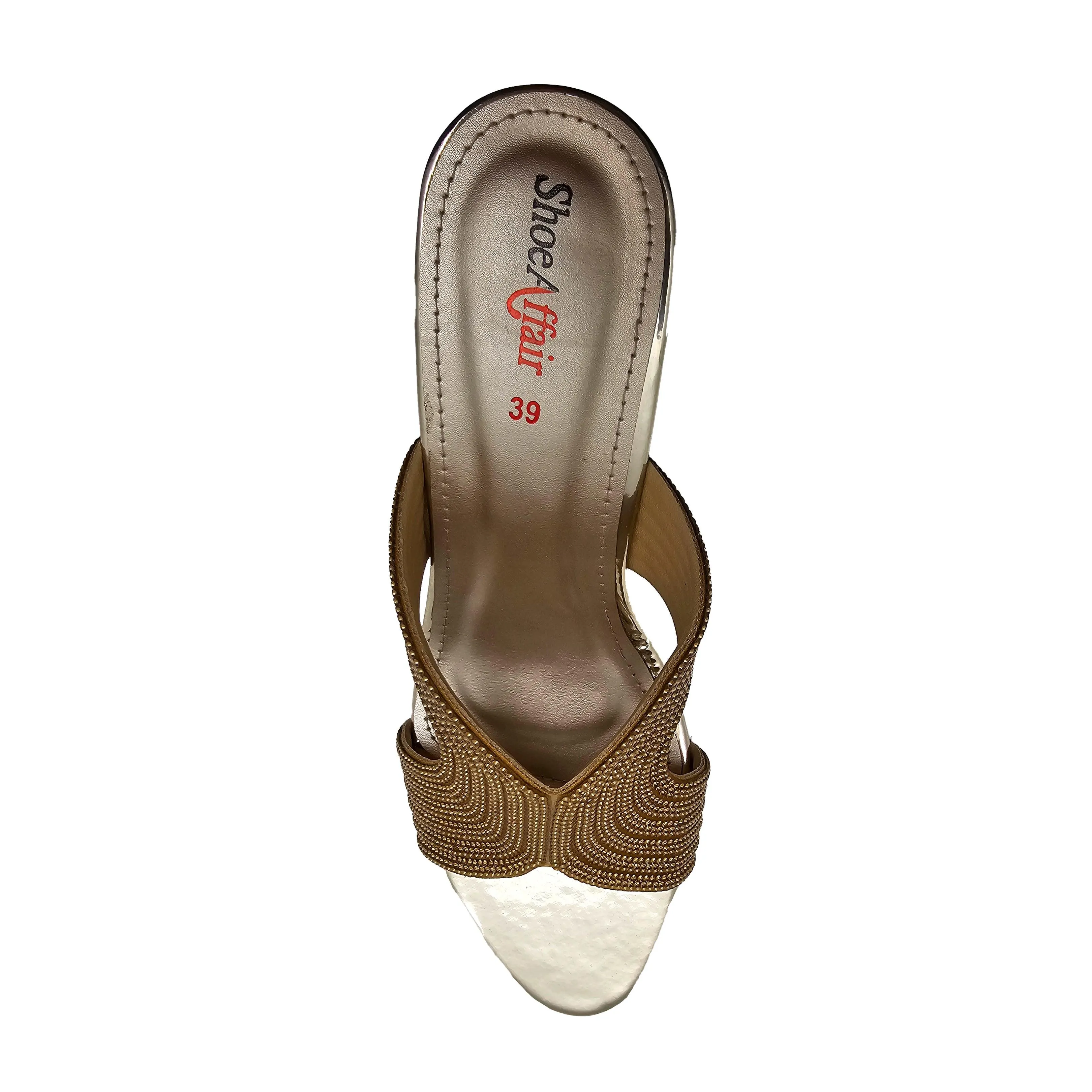 Golden Fancy Slipper