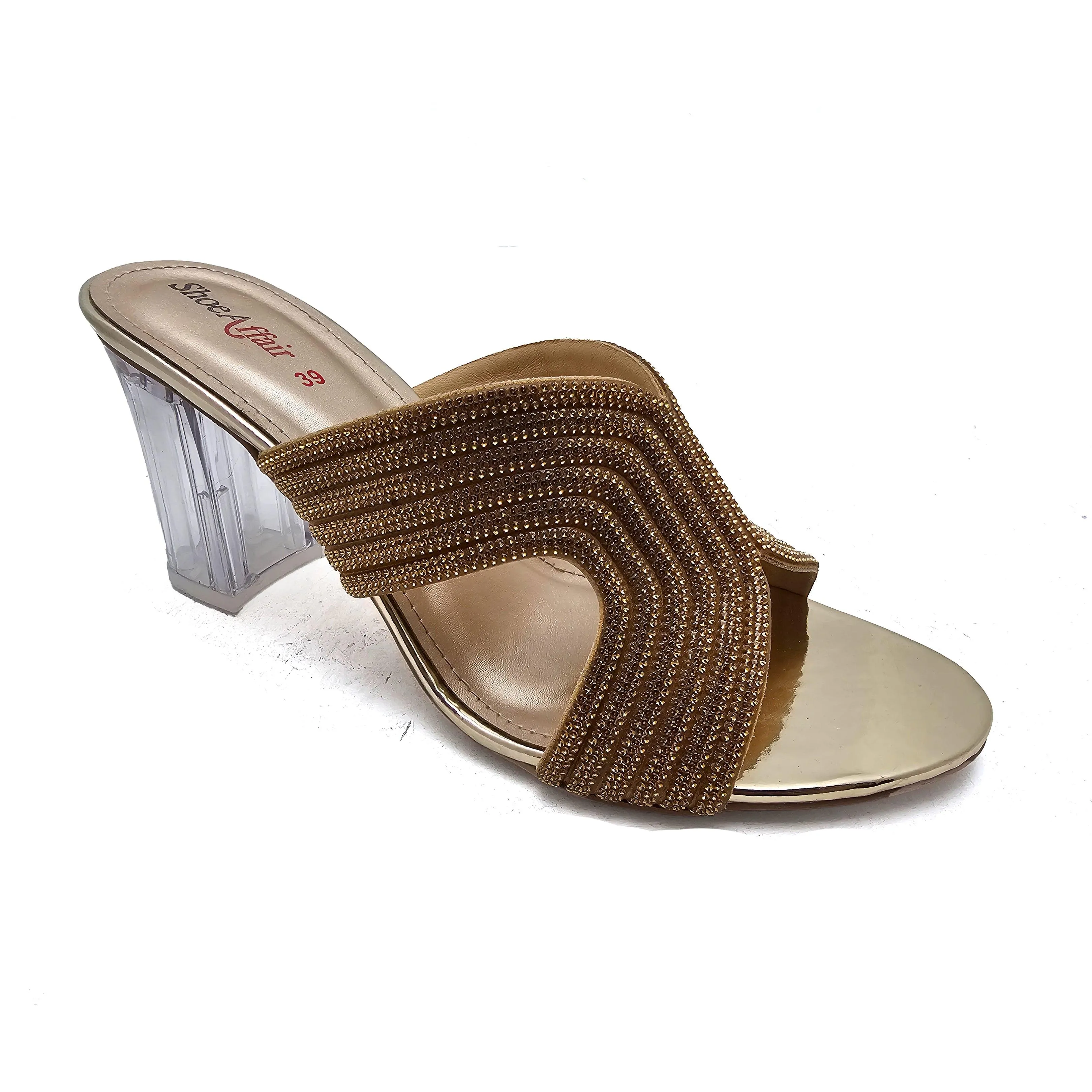 Golden Fancy Slipper