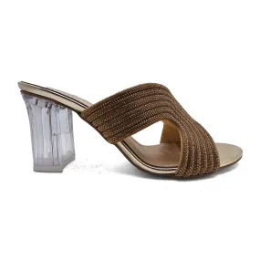 Golden Fancy Slipper