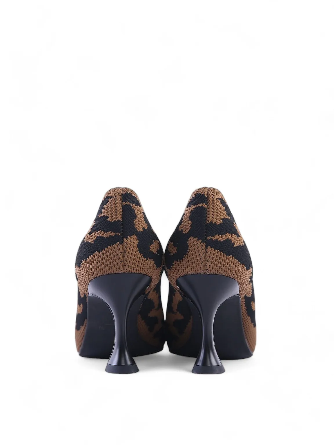 High Street Embroidery Heel Pumps