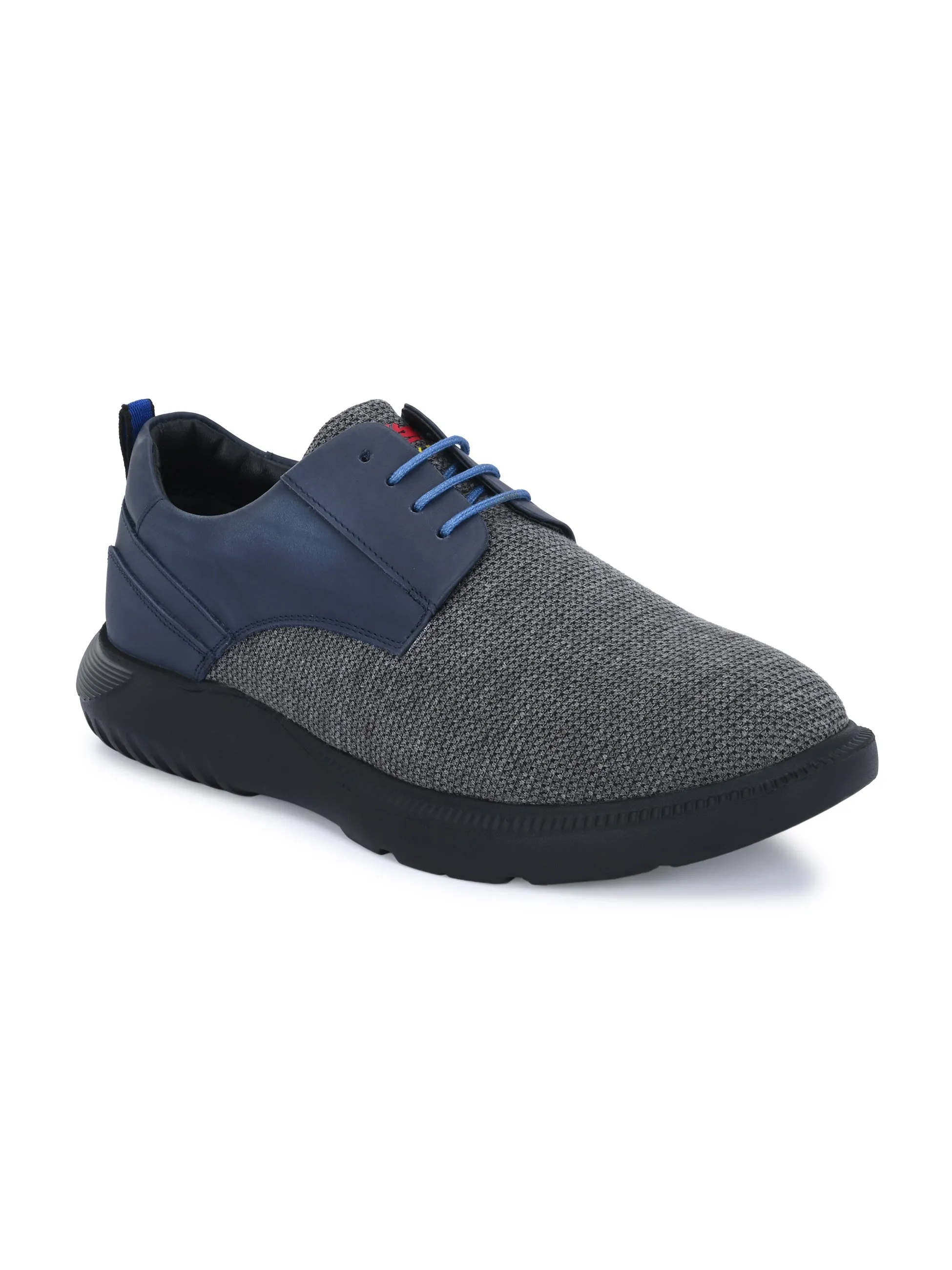 Hitz Men's Blue Casual Lace Up Shoes