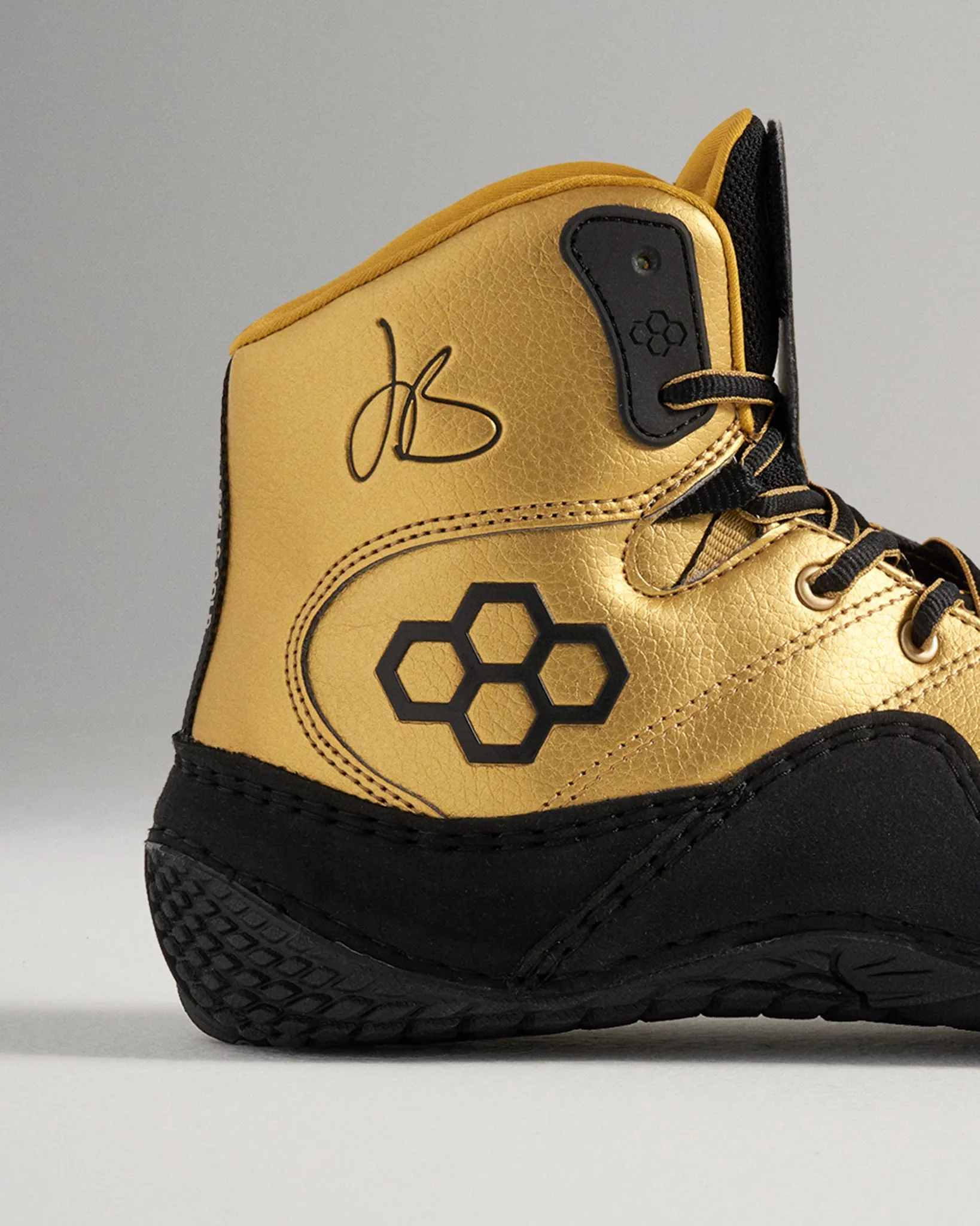 JB1 Youth Wrestling Shoes - ALLISEEISGOLD - GOLD