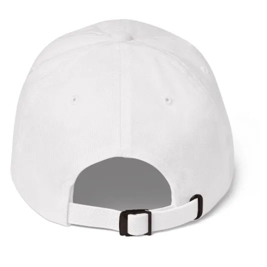JOLIE NOIRE Dad Hat- White
