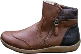 Ladmiple Boots For Women Ankle Booties Dressy Cowgirl Cowboy Western Short Booties Fashion Classic Retro Casual Walking Shoes
