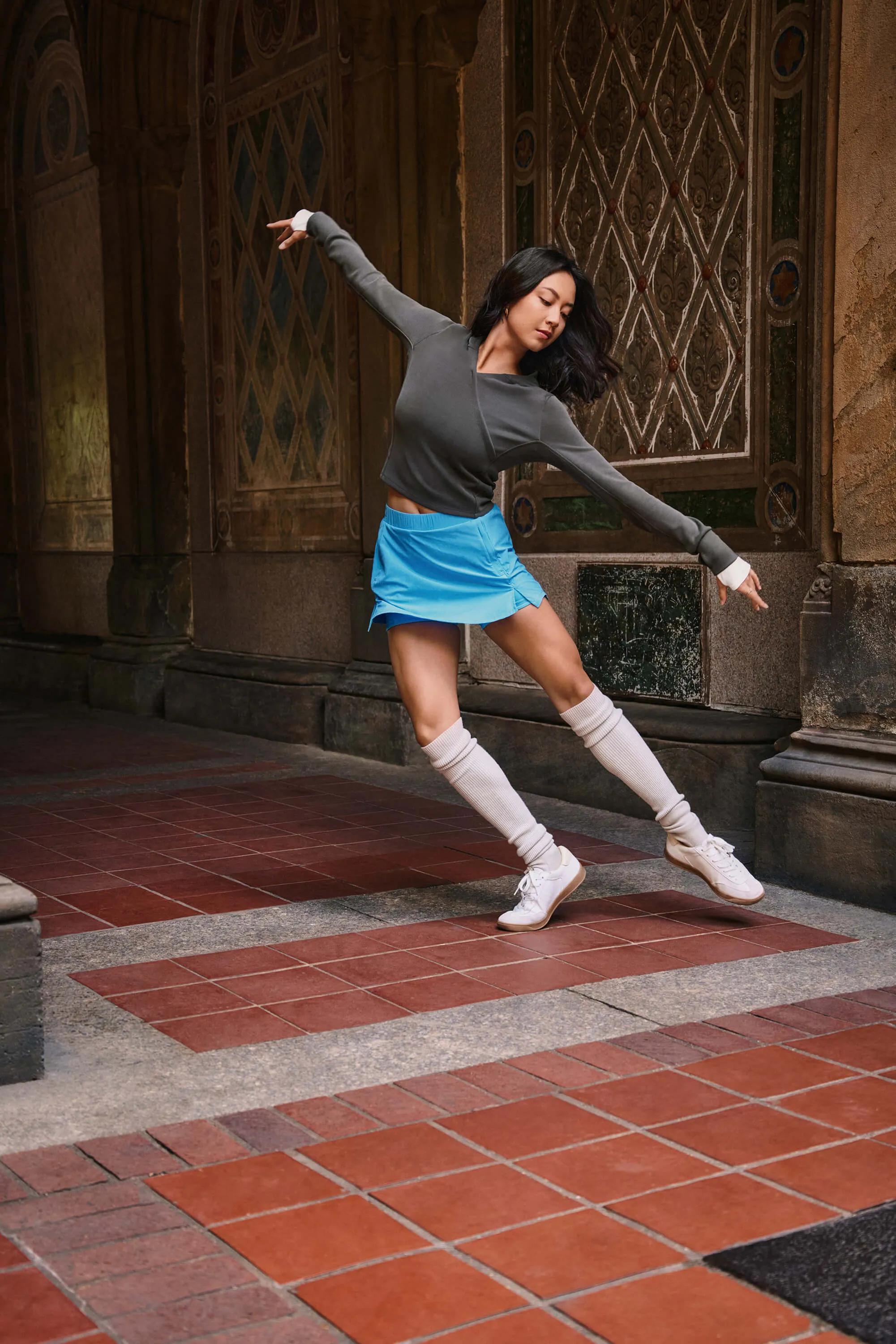 NEIWAI ACTIVE X NYCB Woven Training Skort