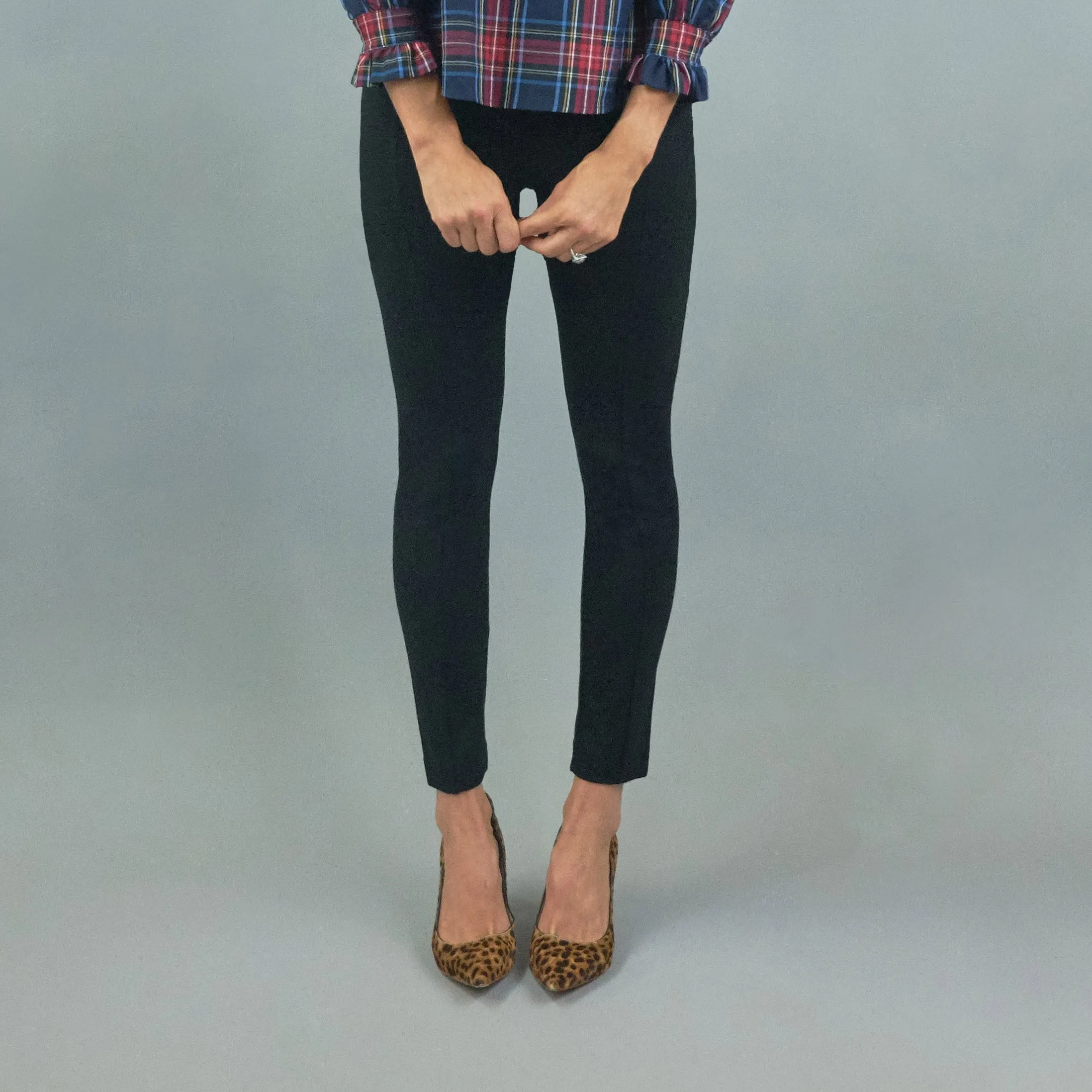 Oakwood Pant - Hunter Green Ponte