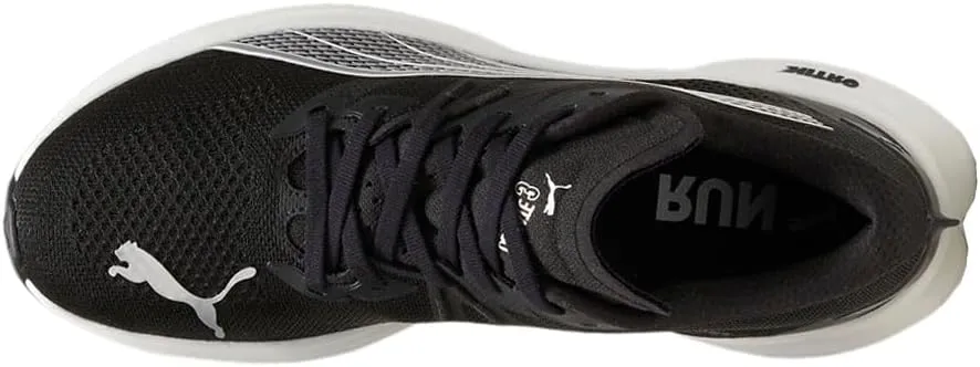 PUMA Mens Deviate Nitro 3 Running Sneakers Shoes - Black