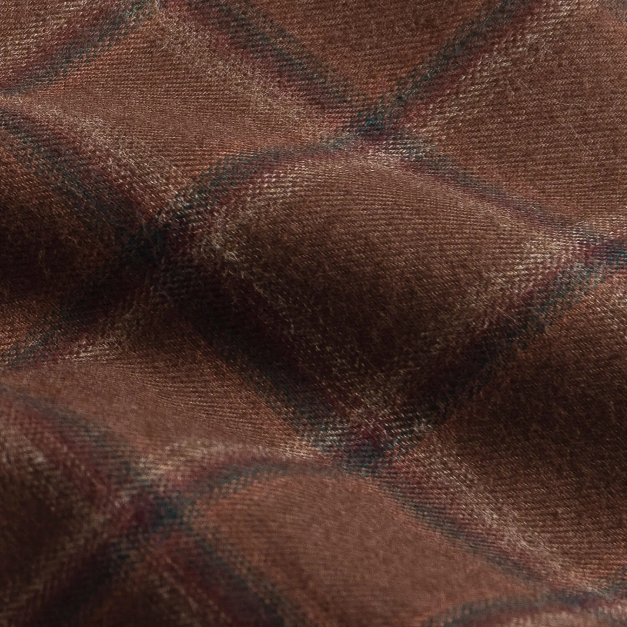 The Rustic Brown Woodly Plaid Custom Shirt