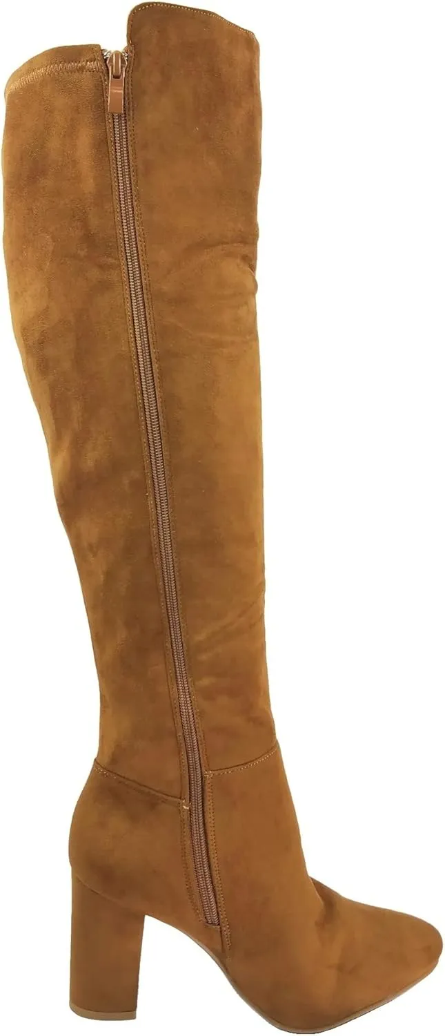 TOP Moda Womens Classy High Heel Knee High Boots