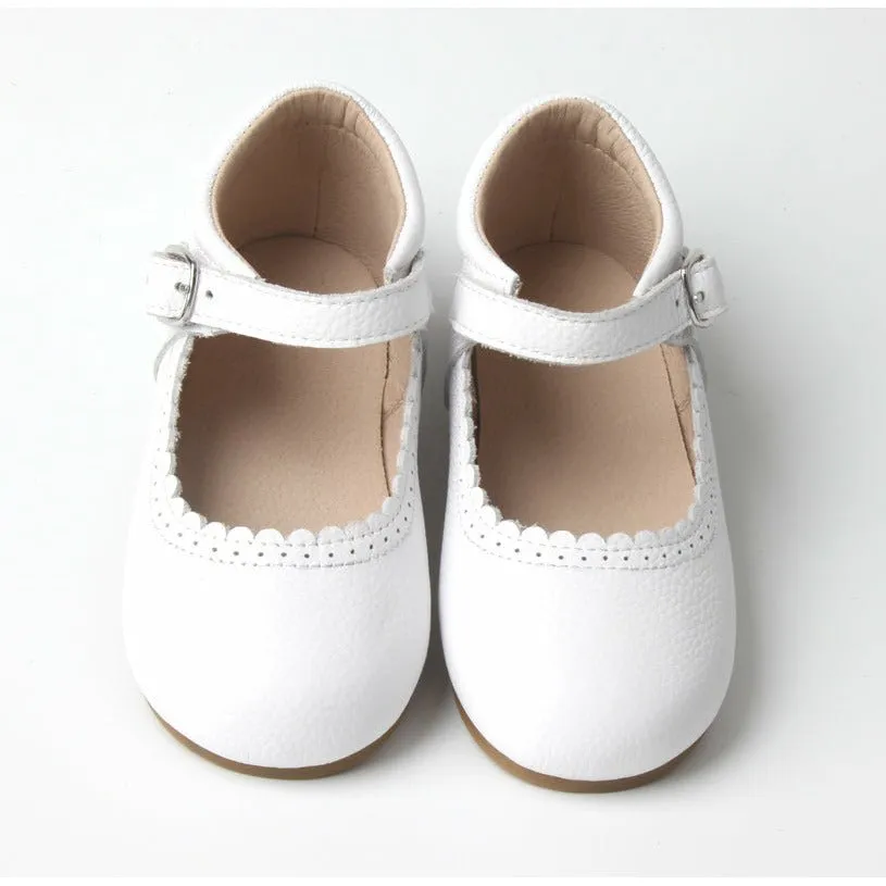 WHITE MARY JANE SHOES