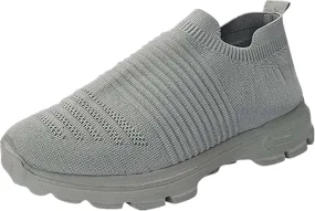 Women's Casual Running Jogging Sneakers, Orange, Size 6-12