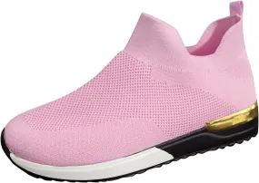 Women's Fashion Sneaker Non Slip Work Wide Comfortable Slip Resistant Work Shoes Running Shoes for Women Womens Loafer Flat Mid Top Sneakers for Men